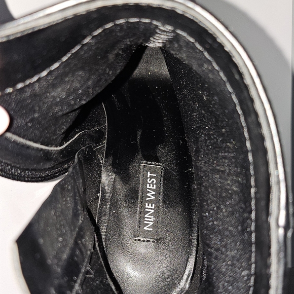 Nine West Black Heeled Boots - Picture 5 of 8